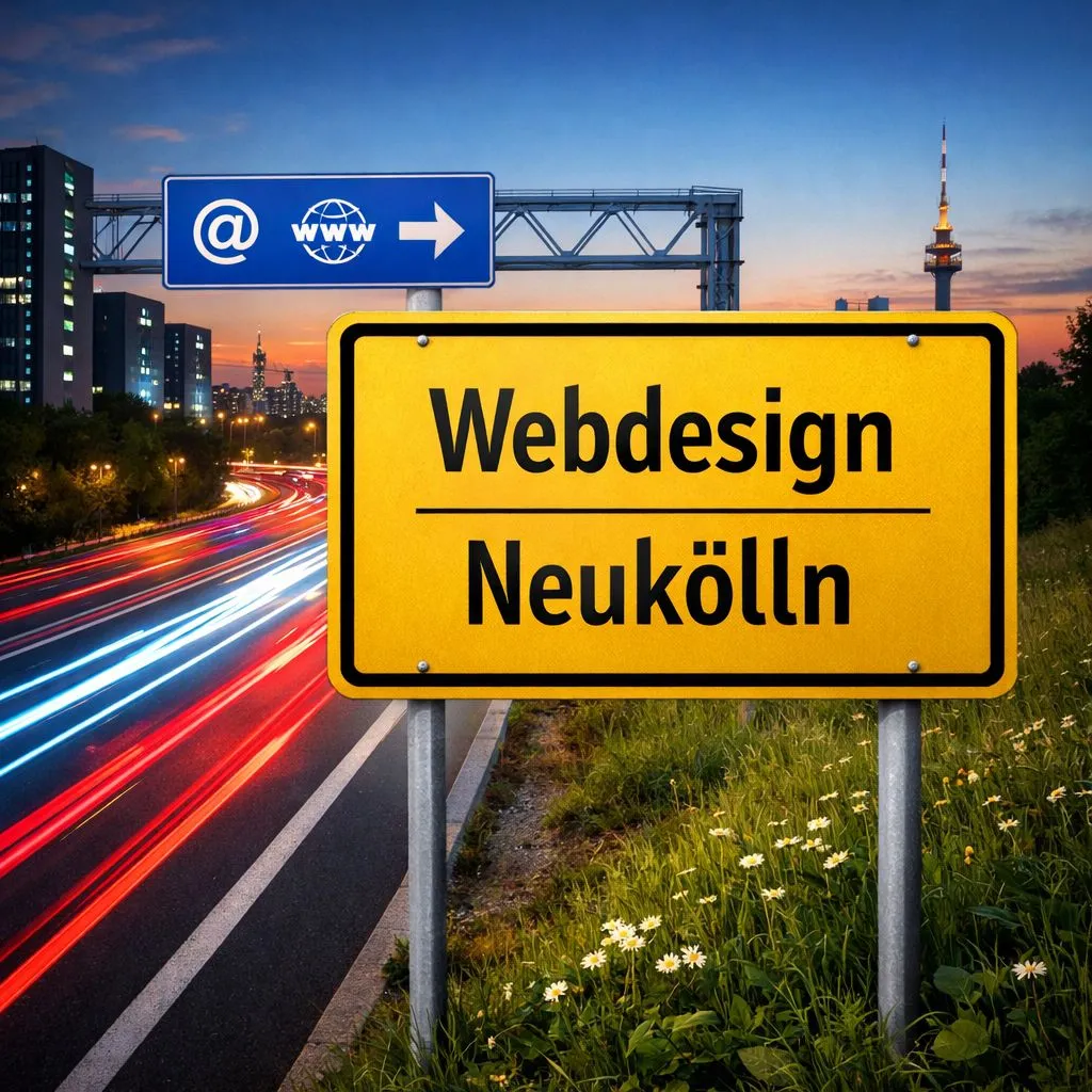 Webdesign Neukölln Schilder